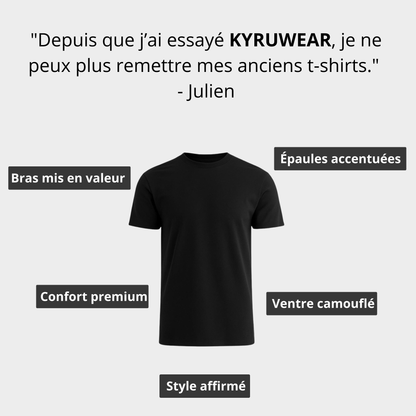 T-shirt Sculptant - BLANC